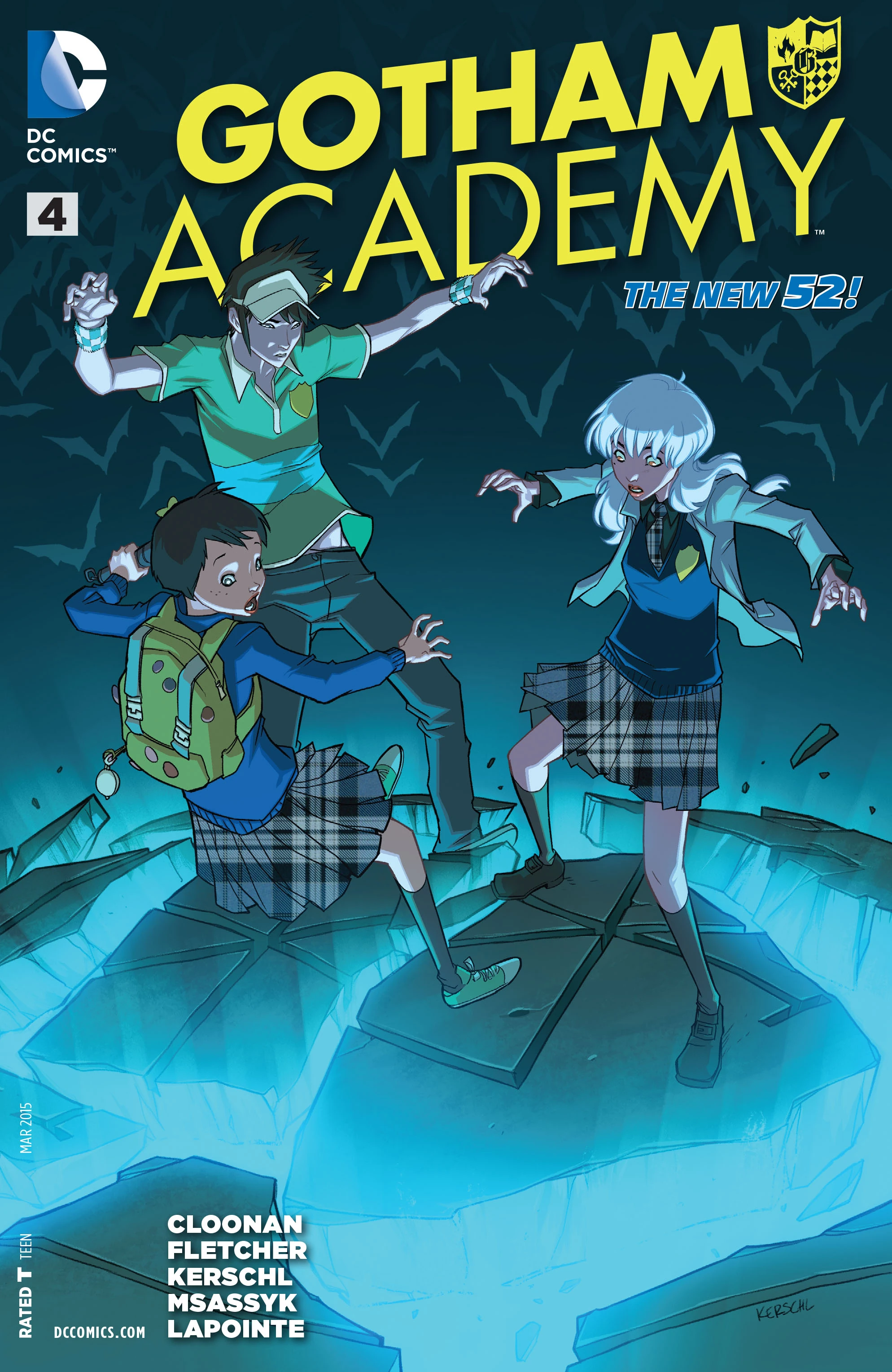 Gotham Academy #4 (DC, 2015 — Cover A) cover